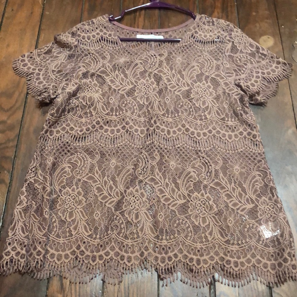 Maurices purple Top Size Large